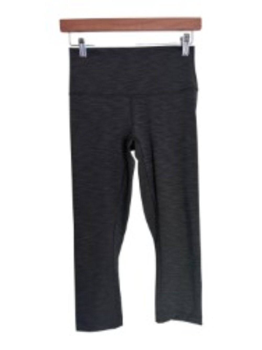 Lululemon Grey Align High Rise Crop Legging 6